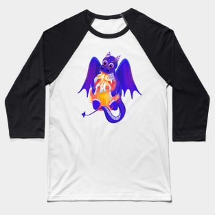 Pottery Dragon Baseball T-Shirt